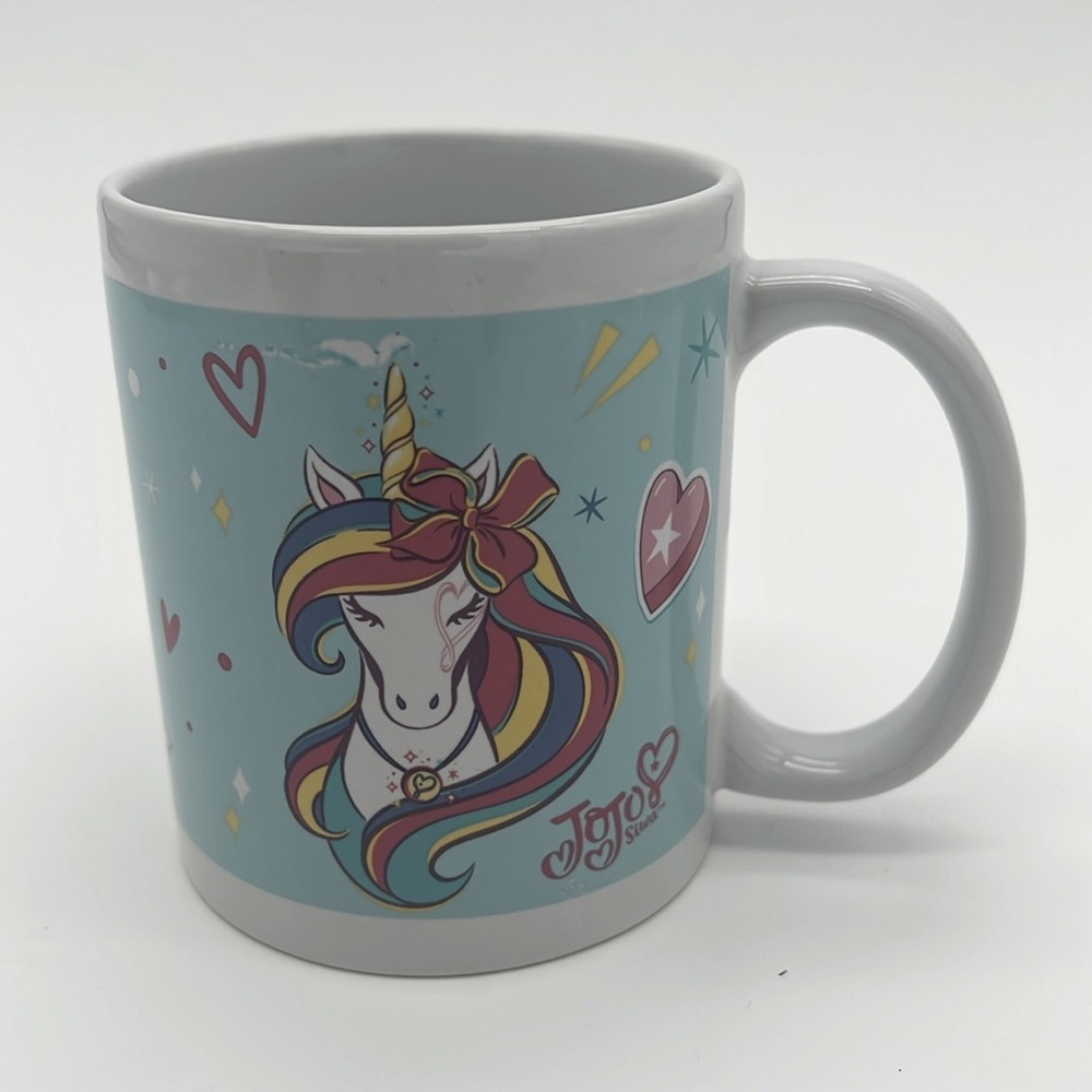 Coffee Mug Cup Jo Jo Siwa “Super Star” Unicorn Rainbow Dance Moms Heart